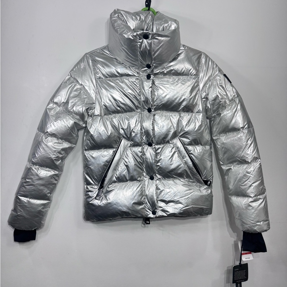 SAM. New York silver Puffer NWT Size XS